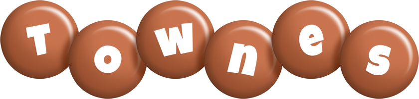 Townes candy-brown logo