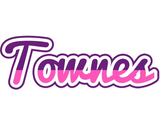 Townes cheerful logo