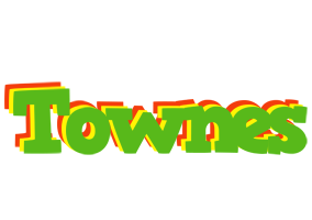 Townes crocodile logo