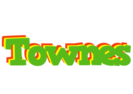 Townes crocodile logo