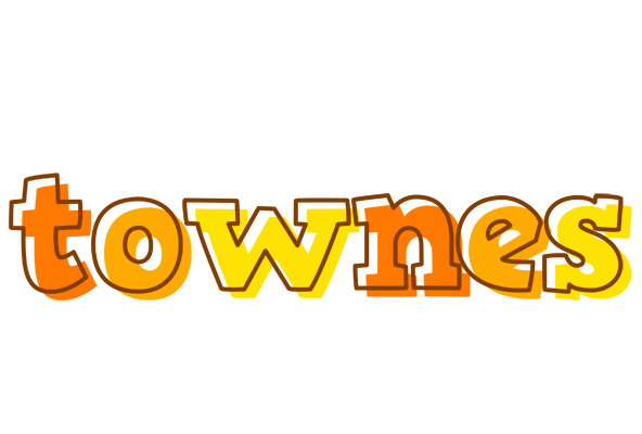Townes desert logo