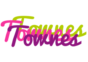 Townes flowers logo