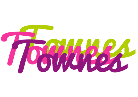 Townes flowers logo