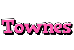 Townes girlish logo