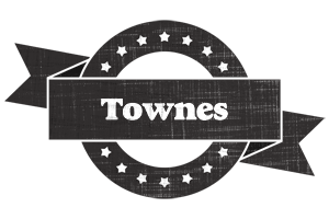 Townes grunge logo