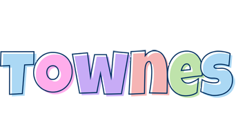 Townes pastel logo