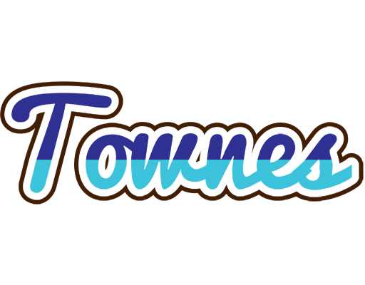 Townes raining logo