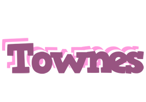 Townes relaxing logo