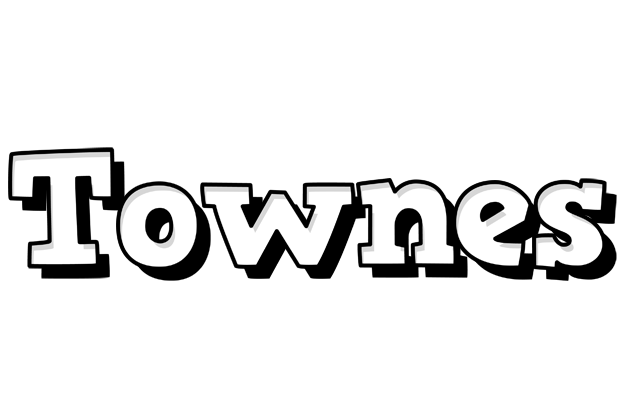 Townes snowing logo