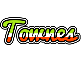 Townes superfun logo