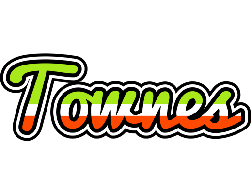 Townes superfun logo