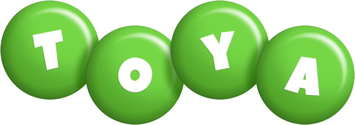 Toya candy-green logo
