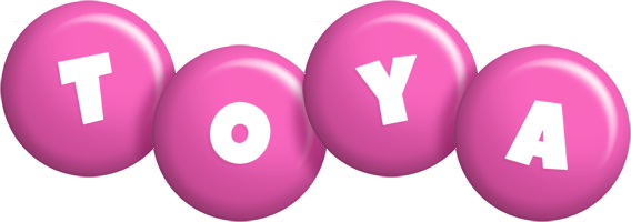 Toya candy-pink logo