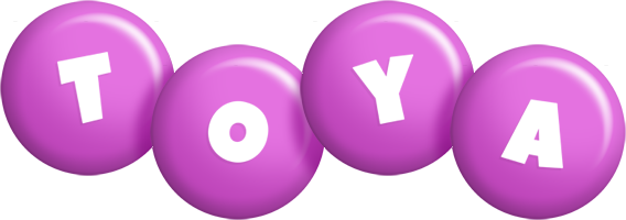 Toya candy-purple logo