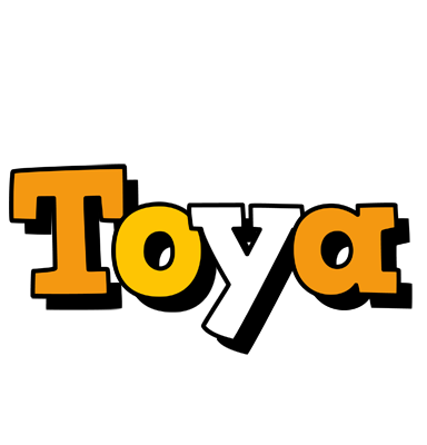 Toya cartoon logo