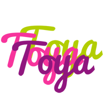 Toya flowers logo