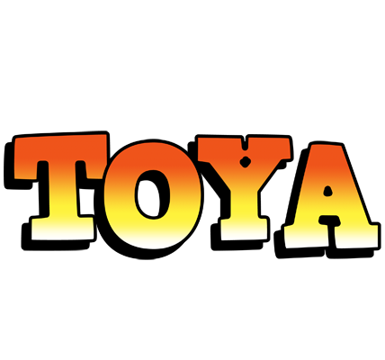 Toya sunset logo