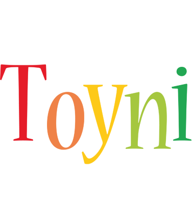 Toyni birthday logo
