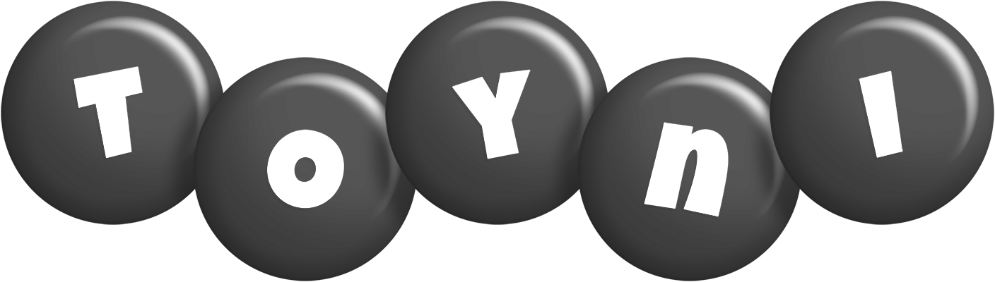 Toyni candy-black logo