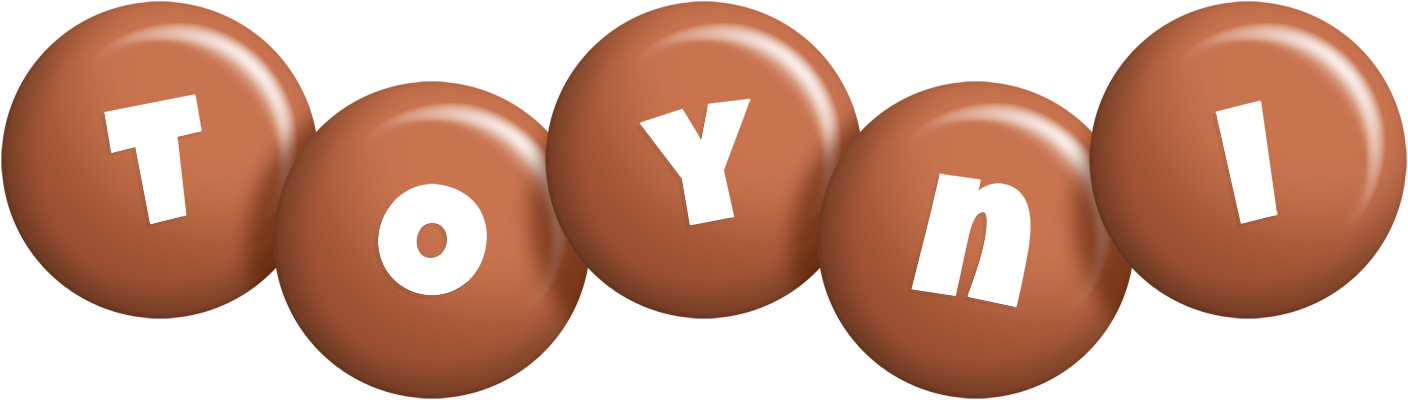 Toyni candy-brown logo