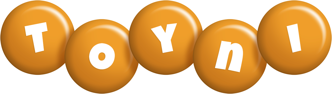 Toyni candy-orange logo
