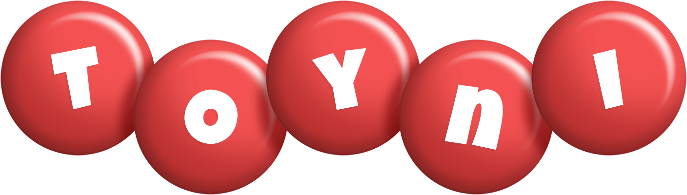 Toyni candy-red logo