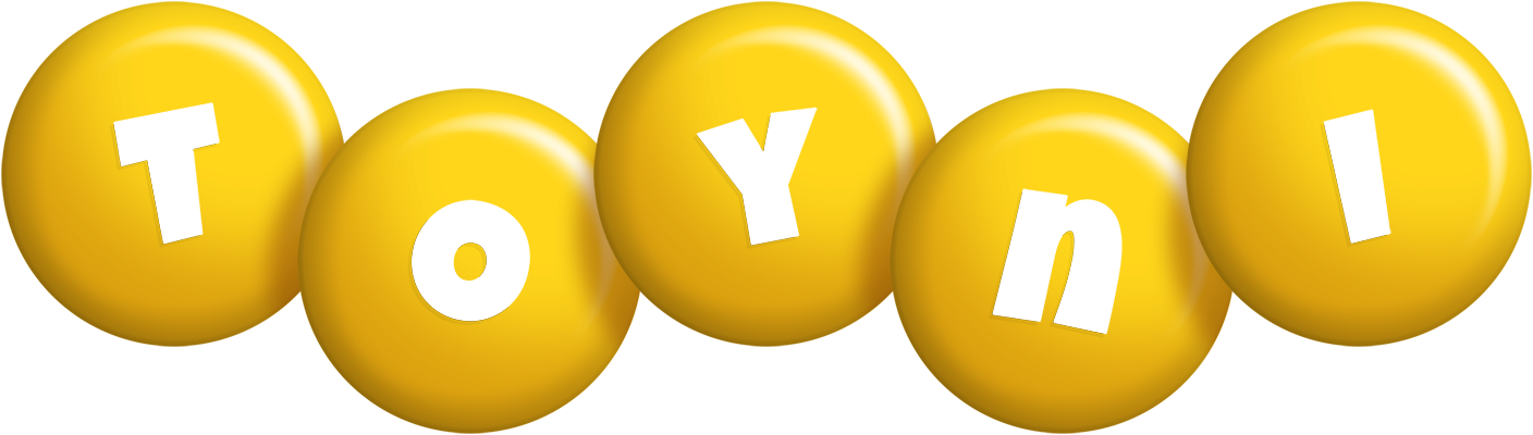 Toyni candy-yellow logo