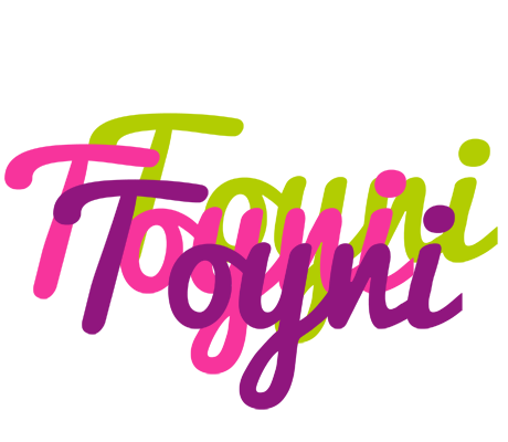 Toyni flowers logo