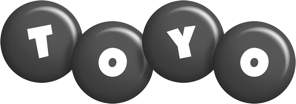 Toyo candy-black logo