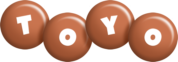 Toyo candy-brown logo