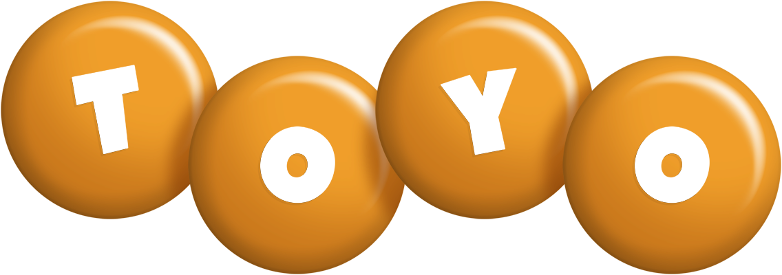 Toyo candy-orange logo