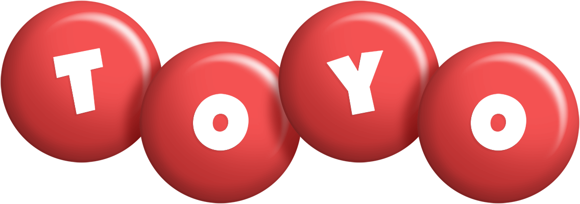 Toyo candy-red logo