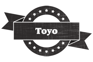 Toyo grunge logo