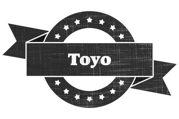 Toyo grunge logo
