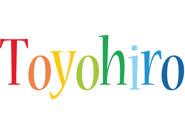 Toyohiro birthday logo
