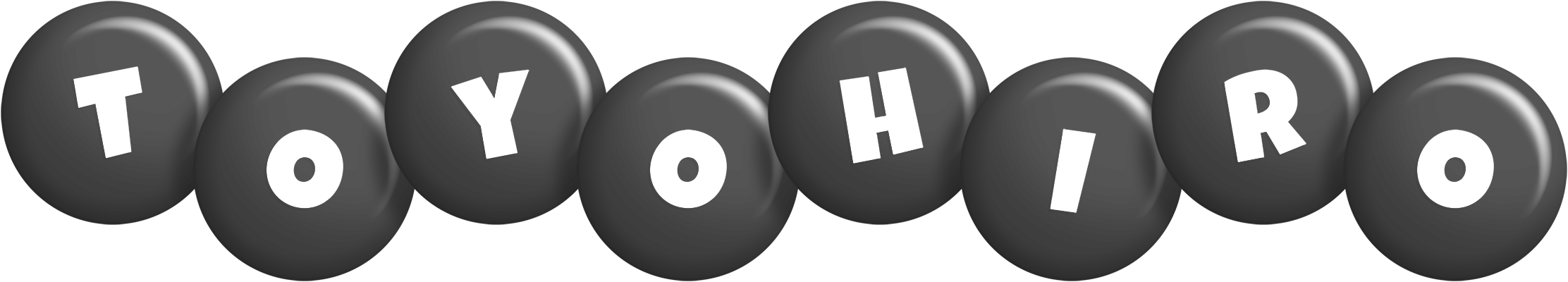 Toyohiro candy-black logo