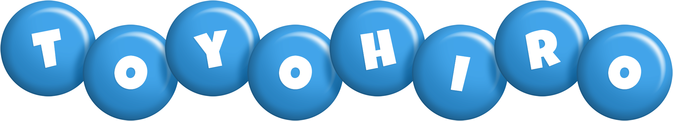 Toyohiro candy-blue logo