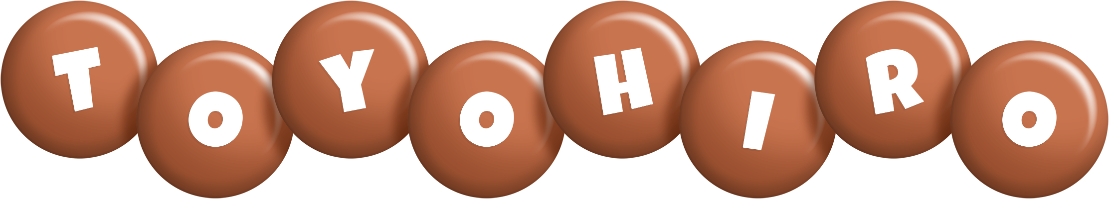 Toyohiro candy-brown logo