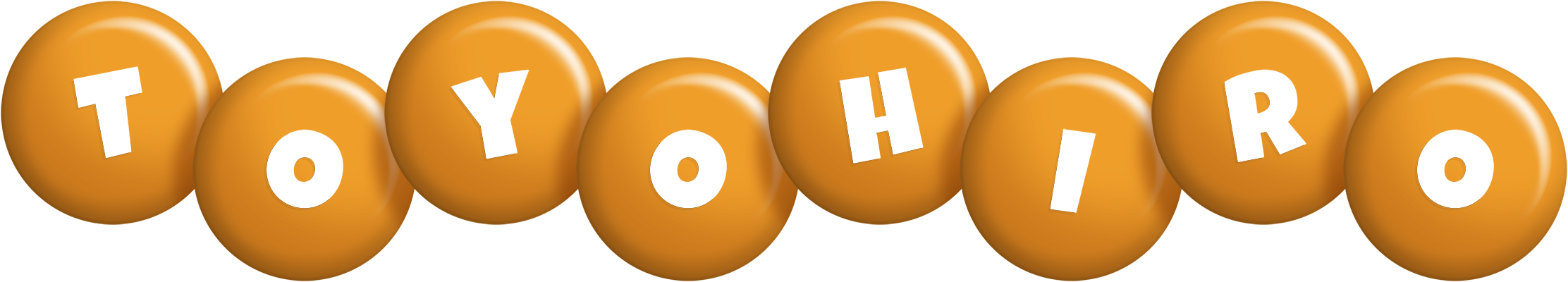 Toyohiro candy-orange logo