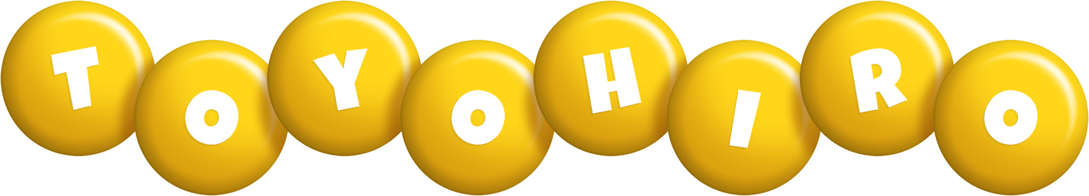 Toyohiro candy-yellow logo