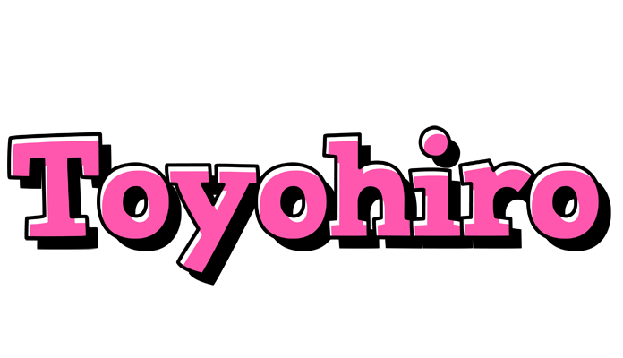 Toyohiro girlish logo