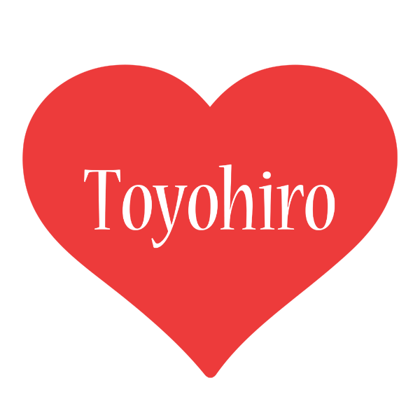 Toyohiro love logo