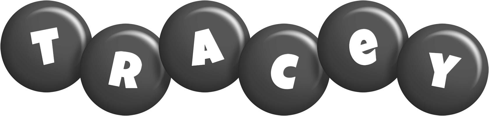 Tracey candy-black logo