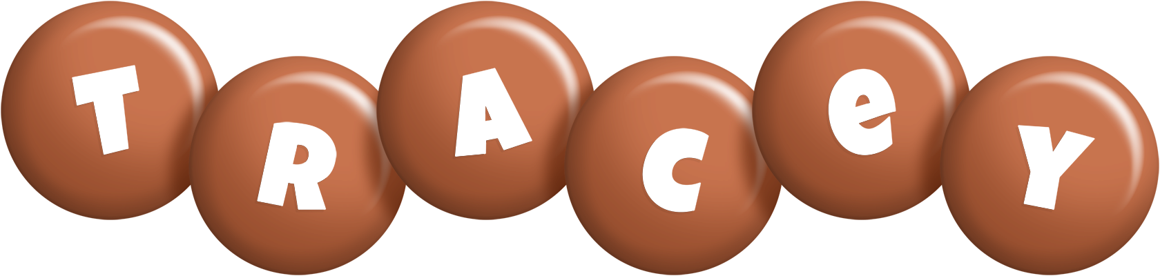 Tracey candy-brown logo