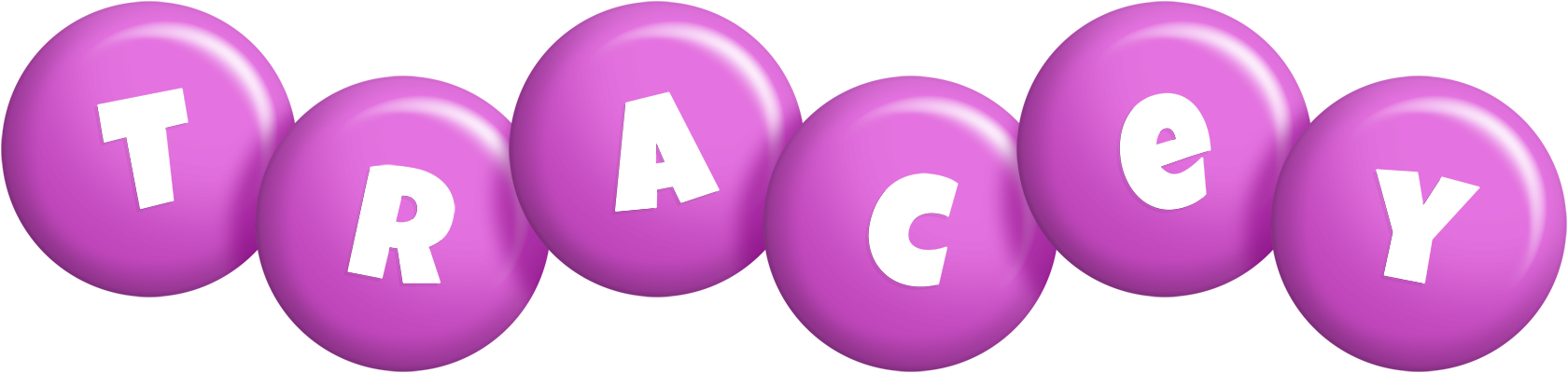 Tracey candy-purple logo