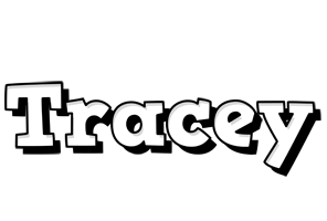 Tracey snowing logo