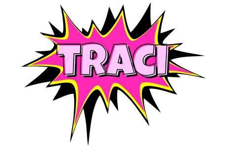 Traci badabing logo