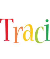 Traci birthday logo