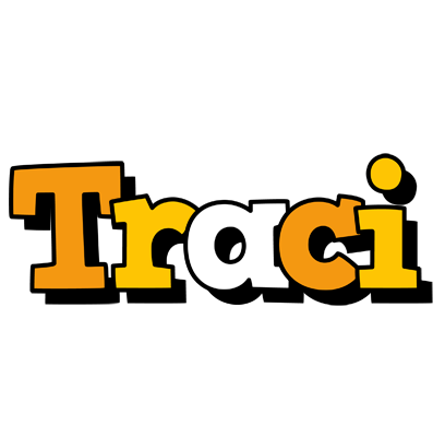 Traci cartoon logo