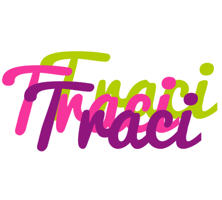 Traci flowers logo